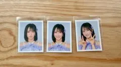 =LOVE イコラブ ID PHOTO ステッカー 証明写真 野口衣織3種