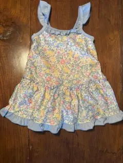 花柄フリルワンピース水着