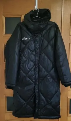 【ATHLETA】美品 ベンチコート　黒　Ｍサイズ