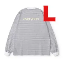 everyone back logo og border long sleeve