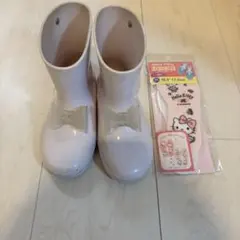 プティマイン 長靴 リボン 17cmのサムネイル