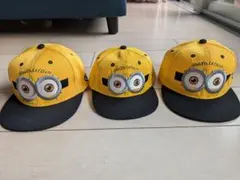 ミニオン キャップ 3個, Minions cap set