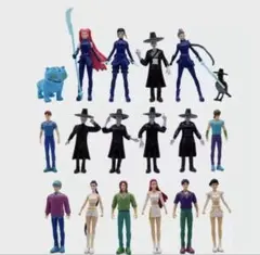 K-POPガールズ！デーモン・ハンターズ フィギュア 18点セット