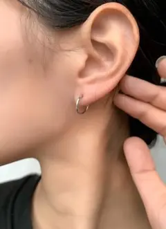 hoop clip earing