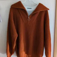 アベイル　SUREVE ハーフジップ　ニット