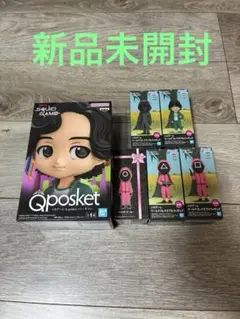 イカゲーム　フィギュア　qposket ワーコレフルコンプセット 2026年最新】イカゲーム qposketの人気アイテム - メルカリ