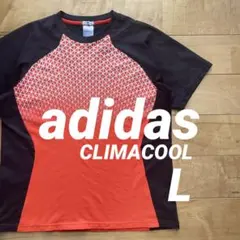 ★adidasアディダス半袖ドライTシャツLサイズブラックclimacool