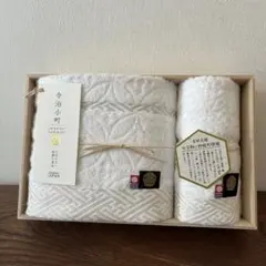 今治小町 バスタオル・ハンドタオルセット 木箱入り