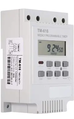 12Vデジタル 電気 LCDプログラマブル タイマースイッチ 電子タイム
