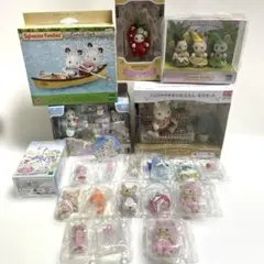 シルバニアファミリー おまとめ② うさぎの赤ちゃんキーチェーン　トリオ　他