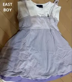 女児　110 夏服。EAST BOY ノースリーブワンピース