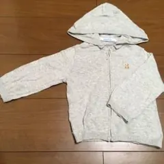 美品　ファミリア　パーカー　80