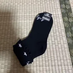 ベビードール黒いソックス 21-24cmのサムネイル