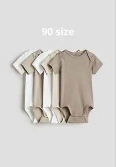 H&M ベビー ボディスーツ 半袖 肌着 5枚セット