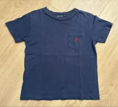 ☆RALPH LAUREN/ラルフローレン☆ラウンドネックTシャツ紺100☆のサムネイル
