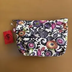 紅や　舟型ポーチ　新品　未使用