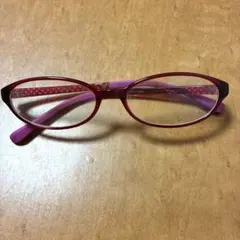 JINS PCメガネ　ピンク