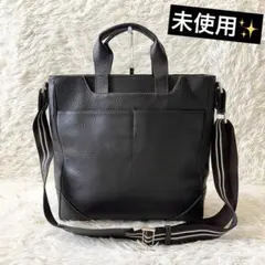 未使用✨ダンヒル レザートートバッグ 2way 　ビジネスバッグ　ダークブラウンのサムネイル