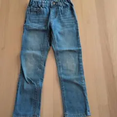 キッズ デニムパンツ ウエストゴム