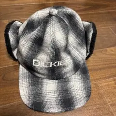 Dickies チェック柄キャップ 耳あて付きのサムネイル