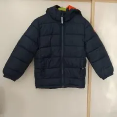 H&M 厚手 アウター キッズ ネイビー　オレンジ