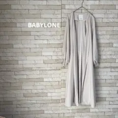 BABYLONE バビロン Vネック スプリング ロング コート 春　アウターのサムネイル