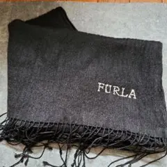 FURLA 黒 ストール ラインストーン　フルラのサムネイル