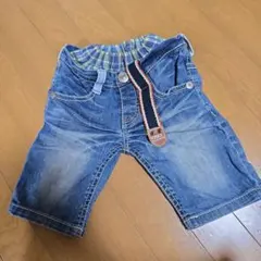 KRIFF ハーフパンツ デニムブルー