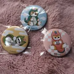 mofusand 猫　キャラクター　ピンズ 3個セット　モフサンド