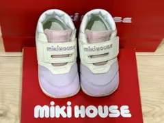 ミキハウス　ミズノコラボシューズ　ピンク/ラベンダー　元値19,800円