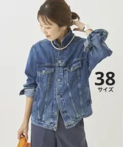 2026年最新】Plage カラー：ブルー レディース Gジャン・デニム