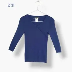 ＊iCB アイシービー＊ Sサイズ トップス ニット セーター 七分袖のサムネイル