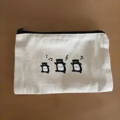 Kitaca モモンガ キャンバス ポーチ