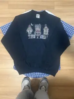 90s tultex usa製 ヴィンテージスウェット プリント