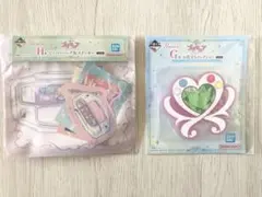 一番くじ　プリキュア　H賞ジッパーバッグ＆ステッカー　G賞お役立ちコレクション