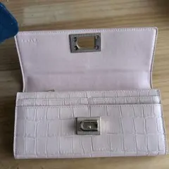 【最終値下げ】FURLA ピンク長財布