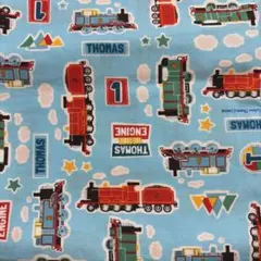 機関車トーマス　生地　生地幅✖️50センチ