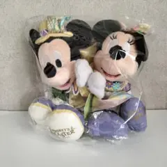 ディズニーリゾート　ミッキー & ミニー　ペア　ぬいぐるみ　2015 イースター