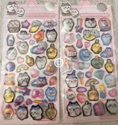 ちいかわ ハチワレ ウォーターシール ボンボンドロップシール シール交換