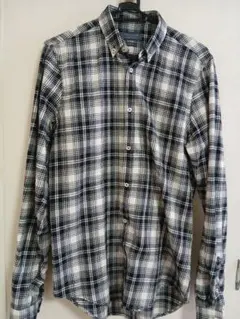 ZARA MAN チェック柄 コットンネルシャツ