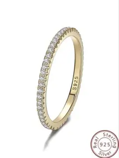 フルエタニティリング イエローゴールド