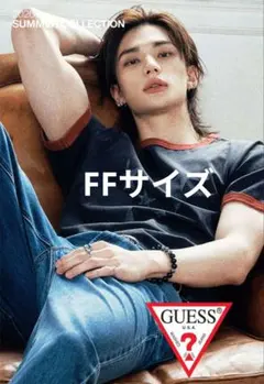 StrayKids スキズ ヒョンジン 着用 GUESS JEANS Tシャツ - メルカリ