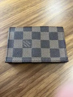 LV 名刺入れ ダミエ ブラウン ルイヴィトン - メルカリ