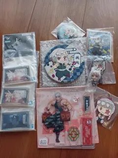 鬼滅の刃　宇随天元　セット　コースター　ストラップ　アクスタ　アクキー