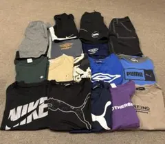 Nike Puma Umbro Tシャツ パンツ セット 140