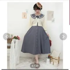 an another angels/fintノースリーブワンピース