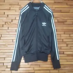 adidas アディダス トラックジャケット ジャージ 黒×白 XS ATP