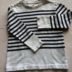 UNIQLO ストライプ 長袖カットソー 110
