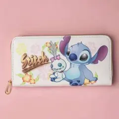 ディズニーグッズ　スティッチ　ロングウォレット　長財布　新品未使用品のサムネイル