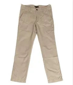 BANANA REPUBLIC 麻綿 スリムパンツ ベージュ 29×32 チノのサムネイル
